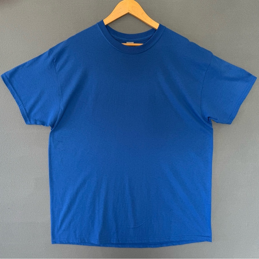 Eagle Graphic Tee T-Shirt XL Blue “As A Daily” Quote heavy cotton - Picture 3 of 6